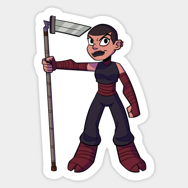 Cassandra Sticker by angelicneonanime